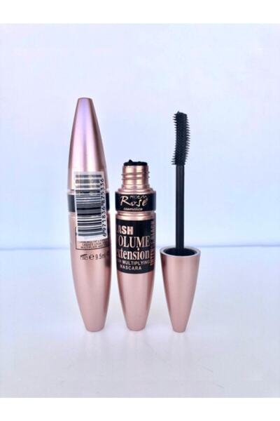 Roesıa Rose Cosmetics Hacim Veren Kirpik Kaldırma Etkili Siyah Maskara Extension
