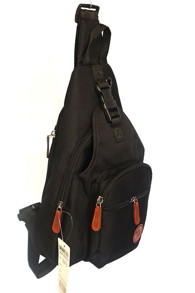 SEVENTEEN Men's Black Bodybag Bag - 2213