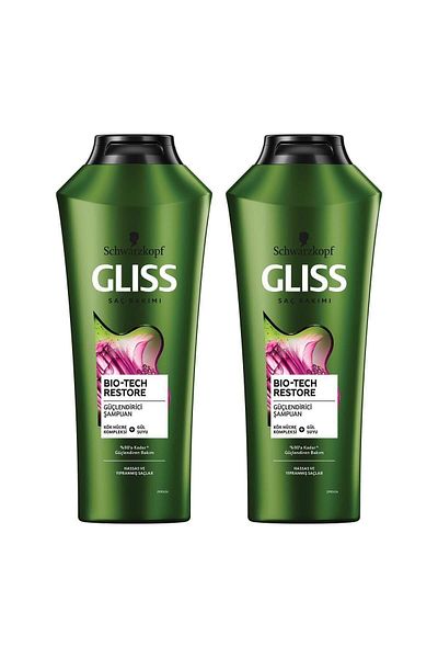 Gliss Bio-tech 360 Ml Strengthening Shampoo - Pack of 2