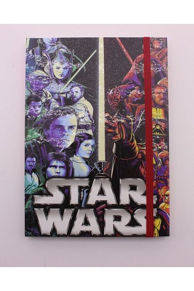 Deco Elit غطاء صلب للكمبيوتر الدفتري Star Wars غير مُبطن، مصنوع من المطاط