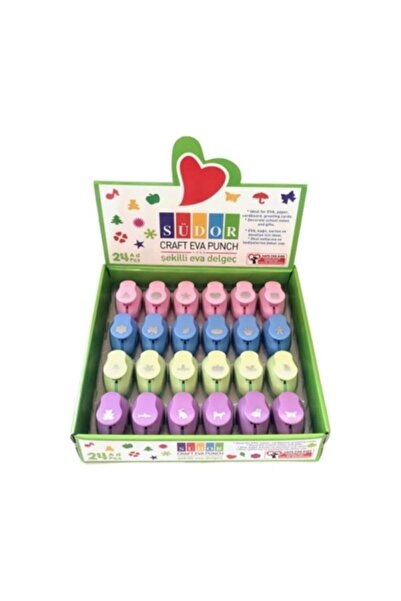 Südor Şekilli Delgeç Bs96 - 24'lü (1 Paket) Delme Alanı Çapı - 1.6 Cm