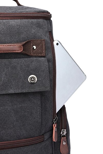 CACTİVE Ctv1258-0001 Відкритий кавовий унісекс водонепроникний полотняний рюкзак