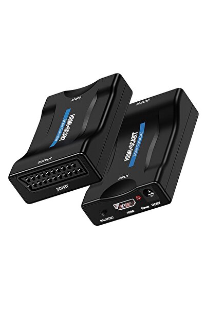 Microcase Hdmı To Scart Dönüştürücü Adaptör Siyah - Al2620