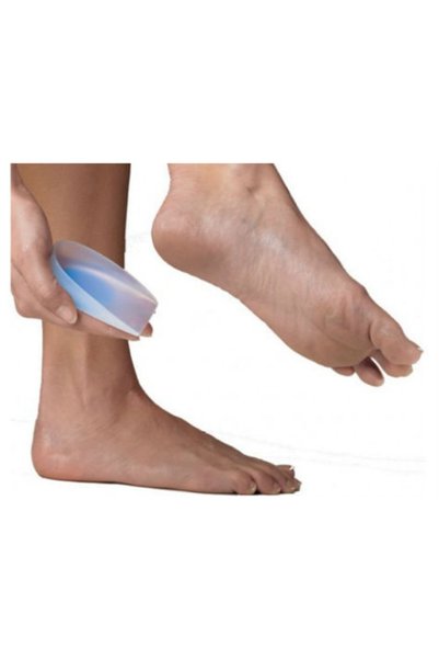 Generic Brand Transparent Heel Spur Insoles Blue
