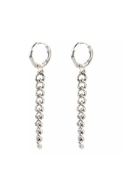Köstebek Gothic Punk Tassel Chain Earrings