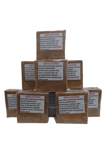 ONLİNE PAZAR %100 Doğal Tarçın'lı Ardıç Katranı Sabunu 140 Gr.