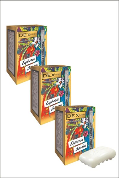 Dex Creamy Lotion Soap Euphoria Garden 4x100 Gr 3 Pack (12 Pieces)
