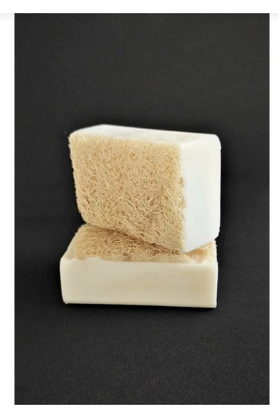 Generic Brand Natural Goat Milk Pumpkin Fiber Soap 120 Gr