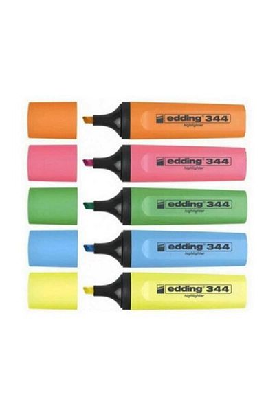 Edding Eddıng 344 Highlighter Set 5 Pieces 566