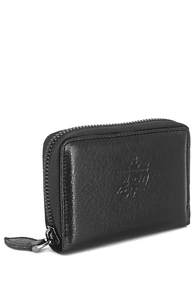 ARI 333 Leather Men's Accordion Card Holder Wallet Color Black