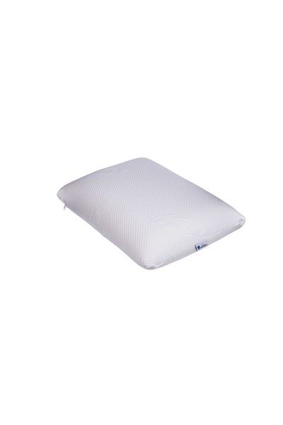 rahatsan White Orthopedic Visco Pillow - Wide Side and Neck Support