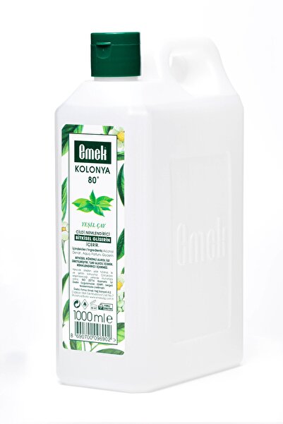 Emek Gliserinli Kolonya Yeşil Çay 1000 ml