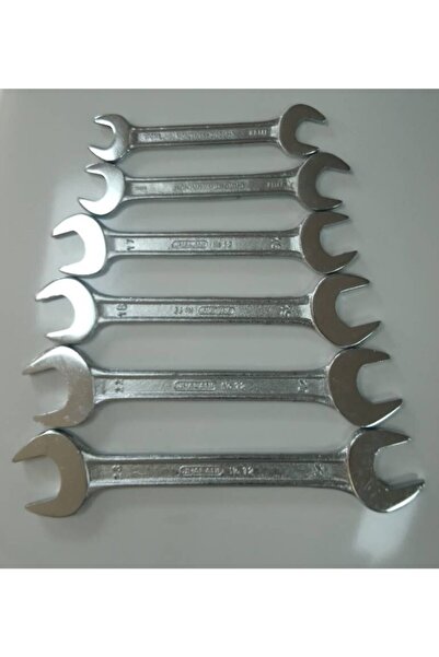 jhalani Iki Ağız Anahtar Takımı 12x13-14x15-16x17-18x19-20x22-21x23 Krom Vanadyum Çeliğınden Üretilmiştir