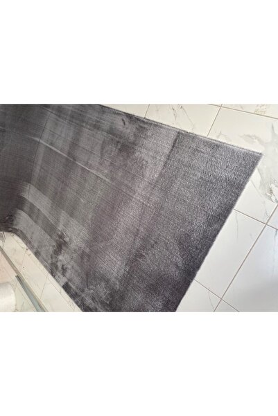 SARAR HALI Sarar Peluş Post Halı, Pufuduk Antrasit Halı