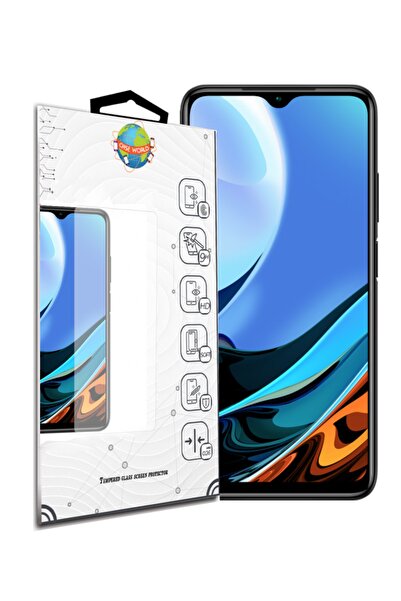 CaseWorld Case World Xiaomi Redmi 9t Temperli Ekran Koruyucu Kırılmaz Cam