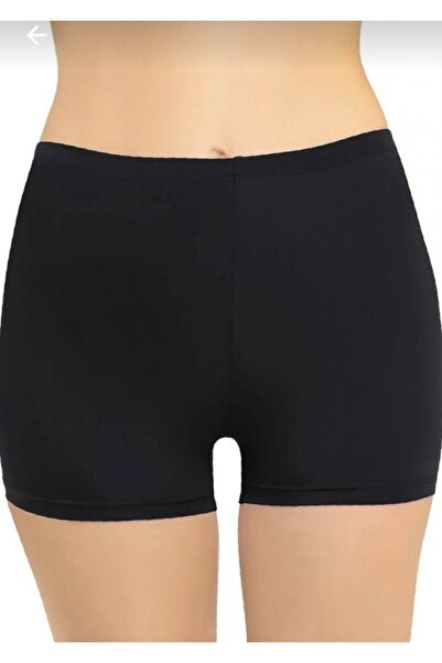 Genel Markalar Kadın Siyah Kısa Deniz Taytı