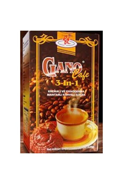 Gano Cafe 3 في 1، غانوديرما لوسيدوم (20*21) 1 كيس 21 جرام