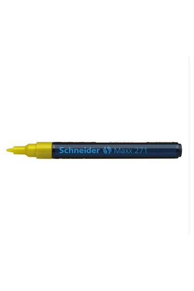 SCHNEIDER 271 Yellow Paint Marker 1-2 Mm Tip