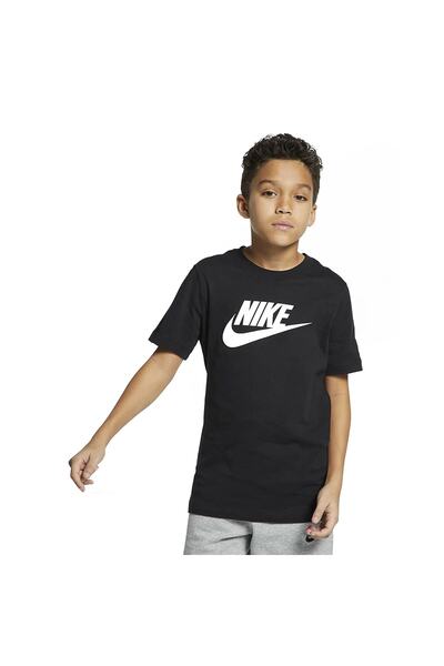 Nike تي شيرت رياضي للأطفال من Ar5252-010 - S - أسود