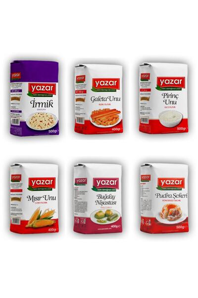 YAZAR 500gr X 6 Adet Karma Avantajlı Ürün Paketi 3kg