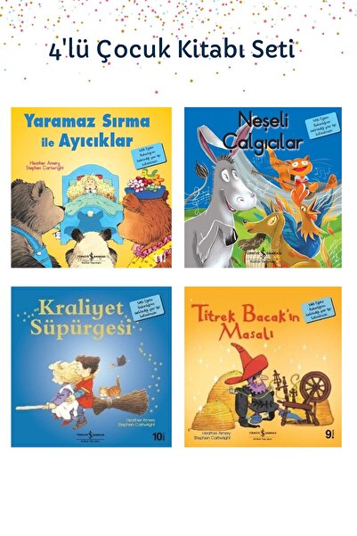 TÜRKİYE İŞ BANKASI KÜLTÜR YAYINLARI Yaramaz Sırma Ile Ayıcıklar + Neşeli Çalg...