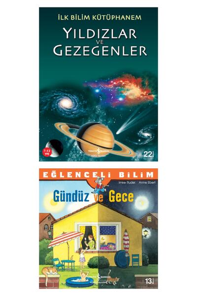 TÜRKİYE İŞ BANKASI KÜLTÜR YAYINLARI Yıldızlar Ve Gezegenler + Gündüz Ve Gece