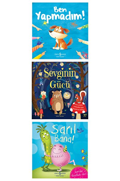 TÜRKİYE İŞ BANKASI KÜLTÜR YAYINLARI Ben Yapmadım! + Sevginin Gücü + Sarıl Bana!