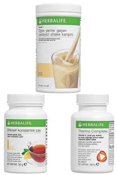 Herbalife Hebalife Besleyici Formül 1 Shake Karışımı 550 Gr