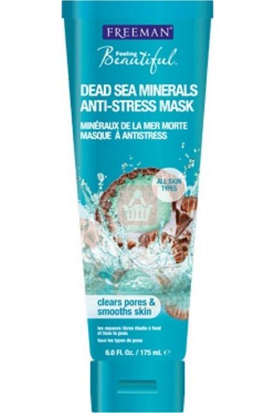 Freeman Dead Sea Minerals Facial Anti Stress Mask 175ml
