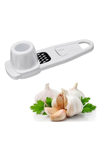 FırsatVar Sarımsak Rendesi Sarımsak Doğrayıcı Dilimleyici Mini El Rendesi