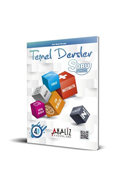 Analiz Yayınları 4.sınıf Temel Dersler Soru Bankası Yayınları