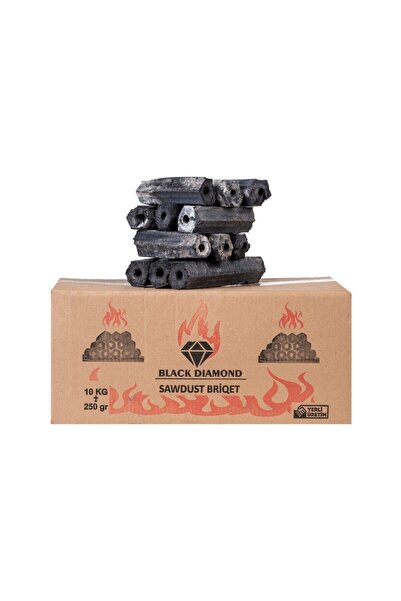 narımpa Black Dıamond Press Briket %100 Doğal Taş Fırın Mangal Kömürü 10kg ( ...