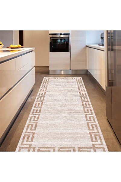 Resmiro Geometrik Vizon Desenli Dijital Baskılı Halı