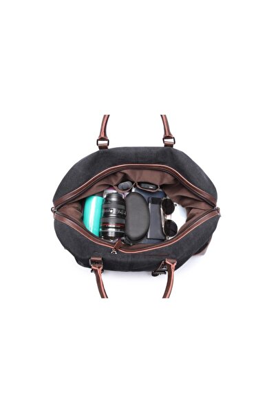 CACTİVE Su Geçirmez Kaliteli Kanvas Seyahat Çantası