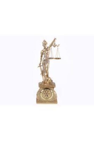 BİEV Polyester Adalet Biblo Saat 44cm Zbl040