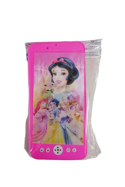 bi mukabele Pilli Sesli Işıklı 3d Oyuncak Telefon Pretty Princess