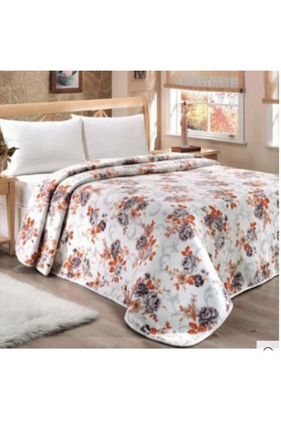 Sesli Mink Lacasa Luxury Mink Single 1080 Grey Blanket 160x220 & Both Blanket & Both Bedspread&