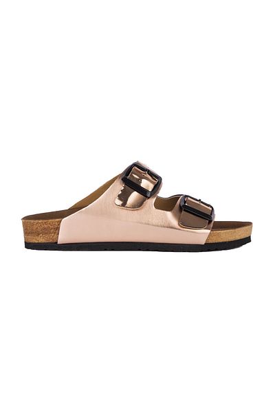 Slazenger LENS Women's Slippers Silver Patent Leather