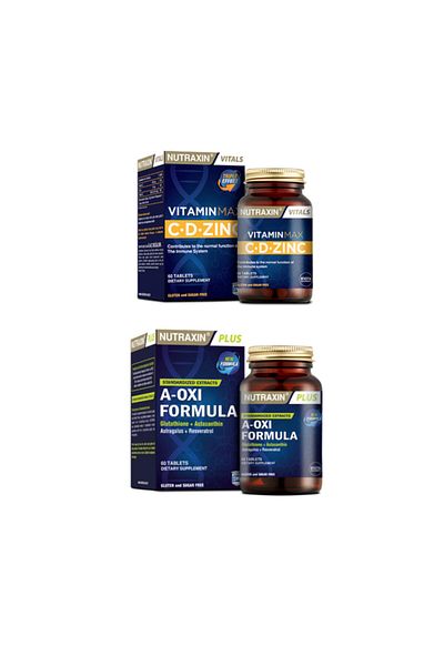 Nutraxin A-oxiFormula60 - Antioxidant Mix andVitaminMax (c D Zinc) Tablet
