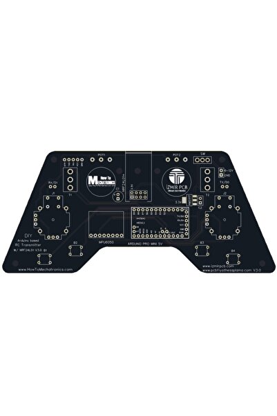 Arduino Kablosuz Radyo Kontrol Kumanda Verici Devresi Rc V3