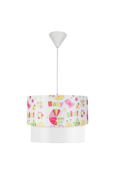 EvLight Children's Room Pink Pendant Chandelier