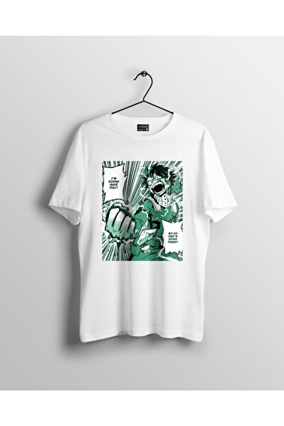 karikatürstore Deku My Hero Academia Anime Tişört