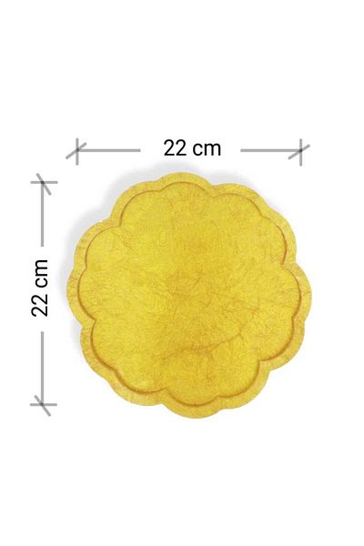 Epoksimax Flower Patterned Tray Silicone Mold - Premium Series Silicone for Epoxy Casting - 22cm
