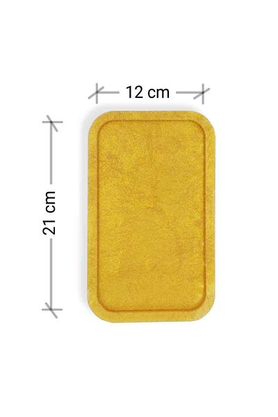 Epoksimax Rectangular Tray - Flat Edge - Epoxy Resin Casting Works/Premium Series Silicone Mold 21cmx12cm
