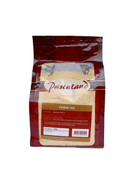 Pastaland Toz Fındık 200 Gr