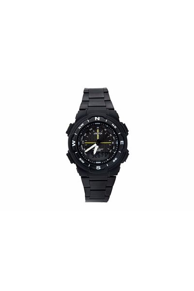 Joefox 1370blk Men's Illuminated Wristwatch with Alarm