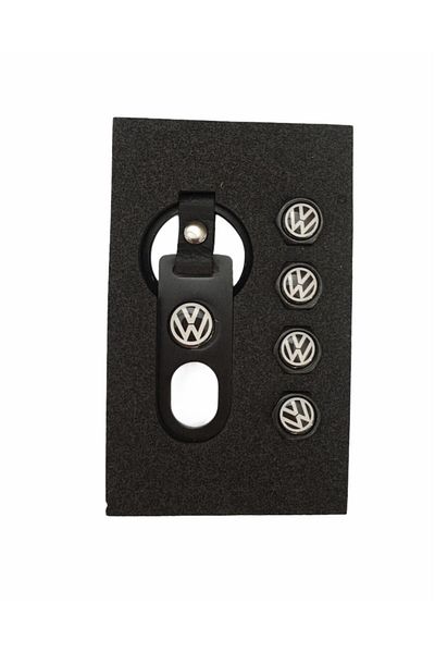 DMR Volkswagen Metal Keychain and Valve Cover Set