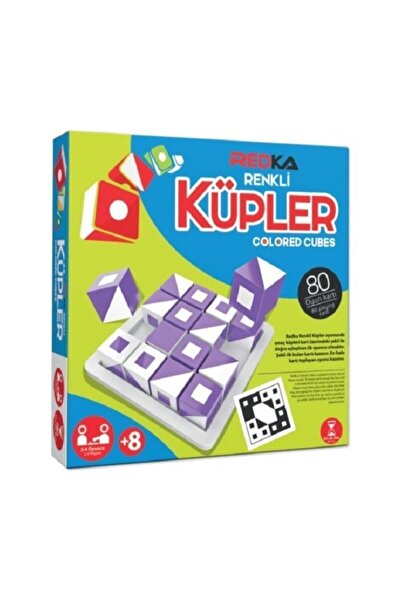 Redka Renkli Küpler Ebeveyn Çocuk Etkileşimi Oyunu Eğitici Oyuncak Kutu Oyunu Aile Oyunu Çocuk Için Hediye