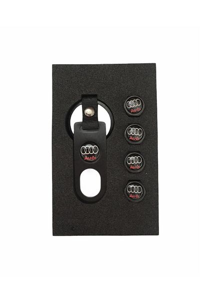 DMR Audi Metal Keychain and Valve Cover Set