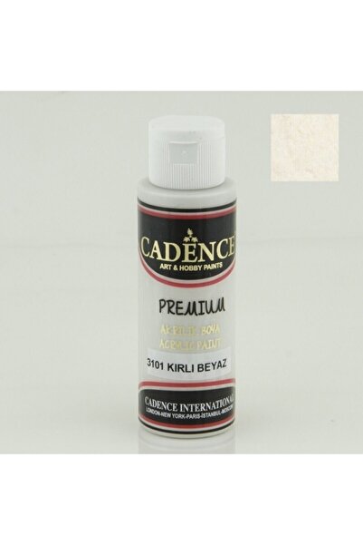 Cadence Boya 3101 Kirli Beyaz - Premium Akrilik 70ml